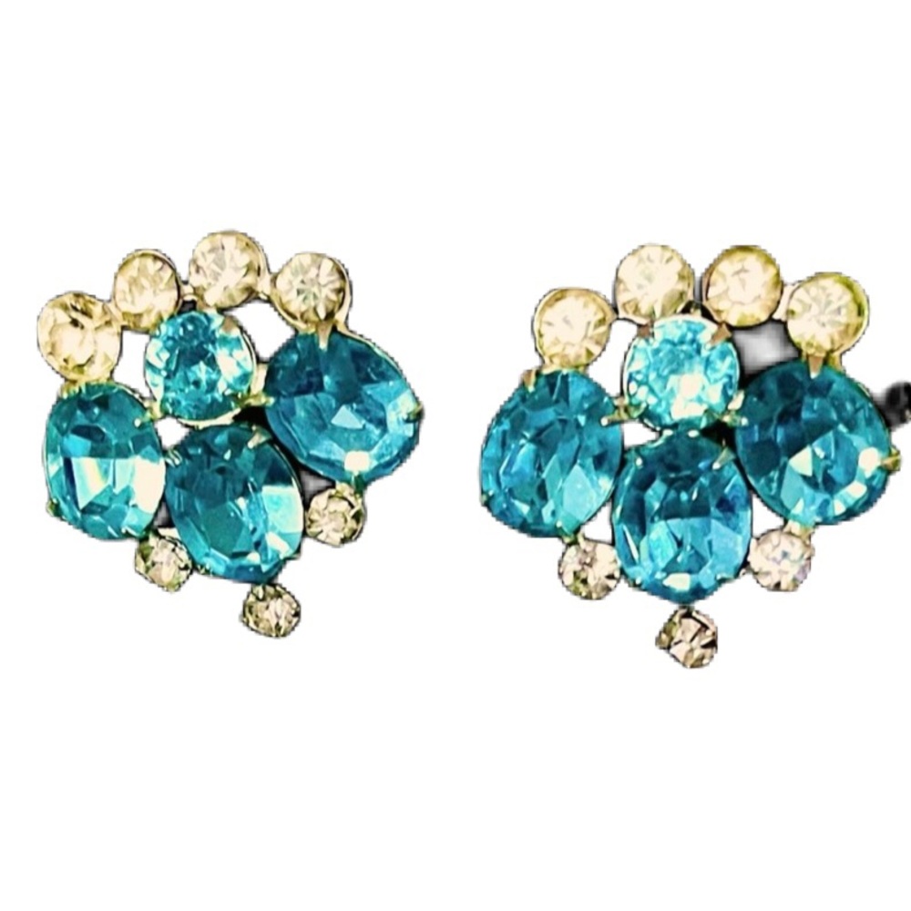 Vintage 1930s Crystal Earrings